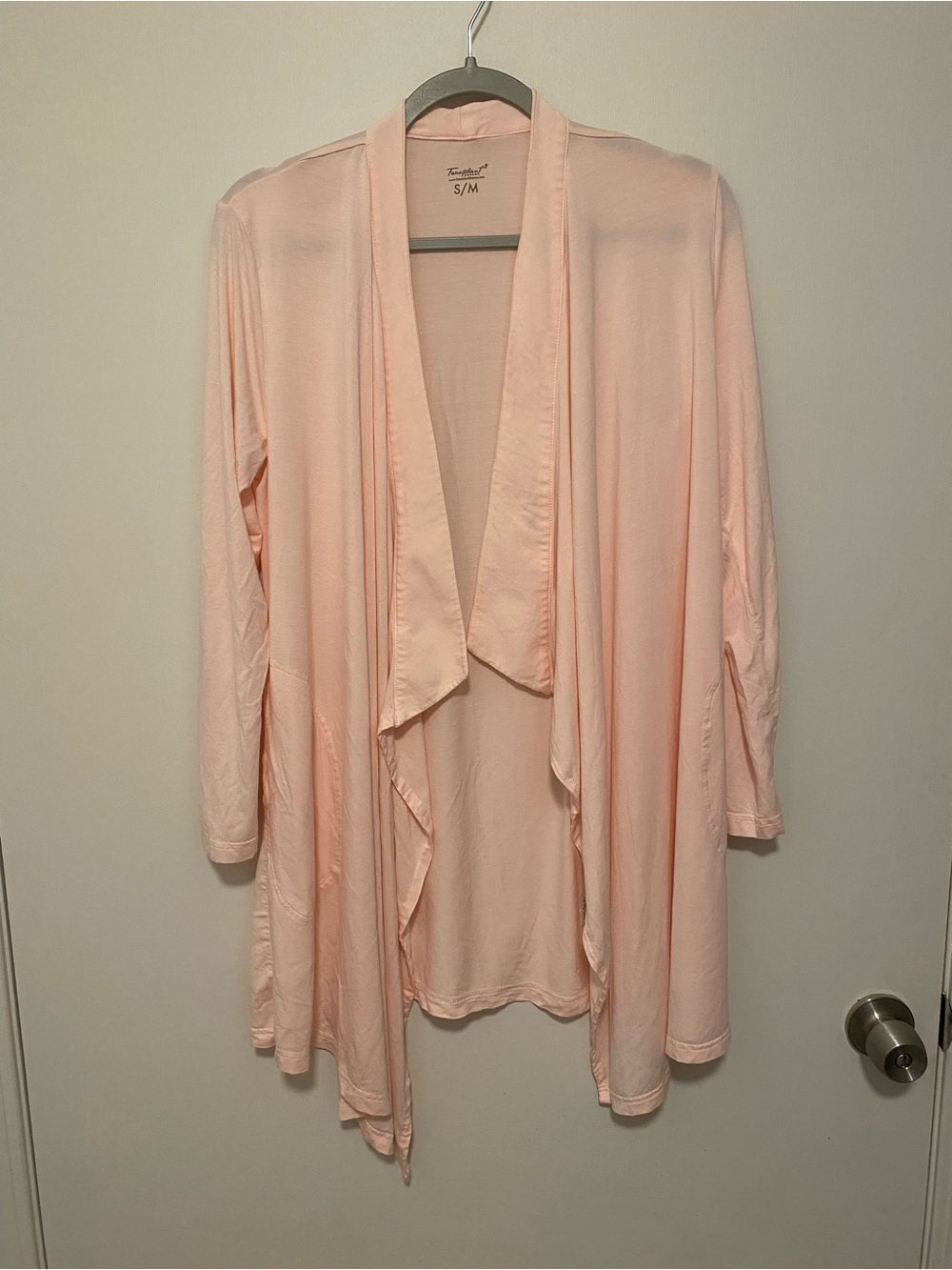 Faceplant Dreams Pink Bamboo Swing Jacket Cardigan Loungewear S/M
